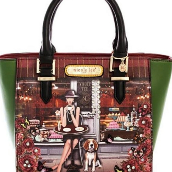 Nicole Lee Handbags - Nicole Lee Bags Lauren Goes Coffee Break Satchel